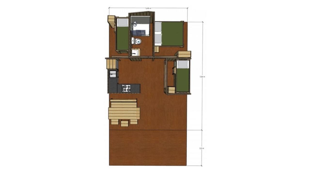 Lodgetent Goebelsmuhle Экстерьер фото